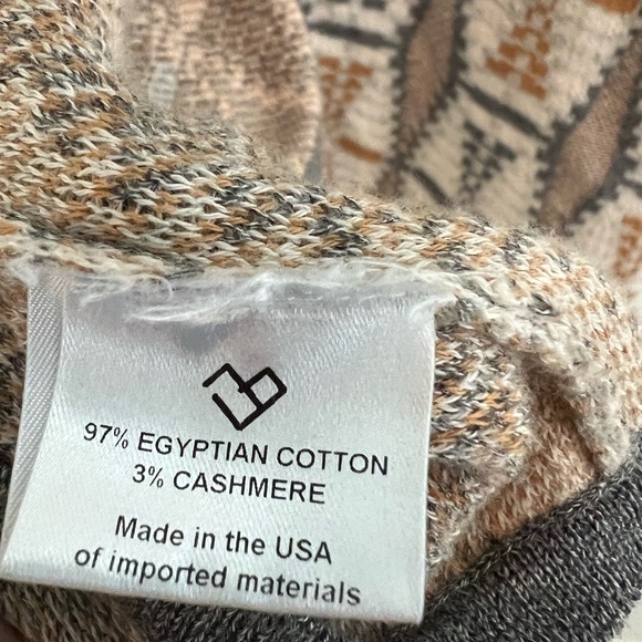 Rare! Micaela Greg Patterned Sleeveless Sweater - Picture 2 of 5